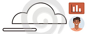 Cloud Storage Concept with Data Analytics and User Profile Elements
