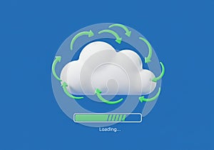 Cloud Computing Data Transfer and Loading Process