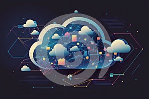 Cloud Computing Data Transfer Network