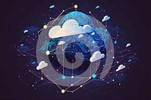 Cloud Computing Data Transfer Network