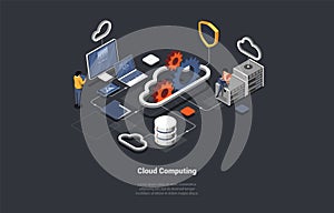 Cloud Computing. Delivery of Computing Services Including Servers, Storage, Databases, Networking, Software, Analytics