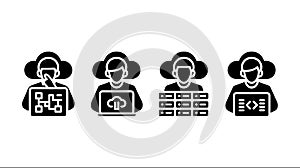 Cloud Computing Developers Software Technology Concepts