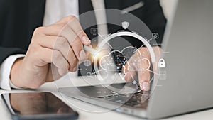 Cloud computing downloads and loading data information and upload it to the system network application. Technology transformation