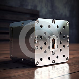 Cloud Computing Encrypted Steel Box