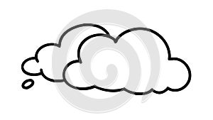 Cloud Computing Icon, Data Storage Network Server, vector design Generative AI