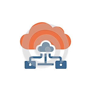 Cloud Computing Icon for Innovative Solutions