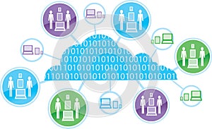 Cloud computing Icon