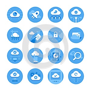 Cloud Computing Icons photo