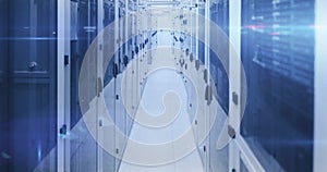 Cloud computing image over servers in data center