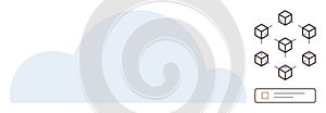Cloud Computing Integration with Blockchain Network Visualization