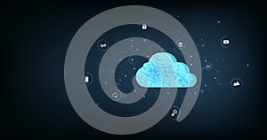 Cloud Computing and Internet of Things concepts concept