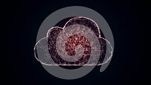 Cloud computing network concept