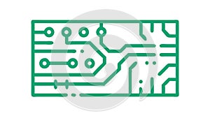 Cloud Computing Network, Data Server Infrastructure, vector design Generative AI