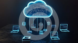 Cloud computing network, data storage, digital devices