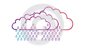 Cloud Computing Network Icon, Data Connectivity, vector design Generative AI