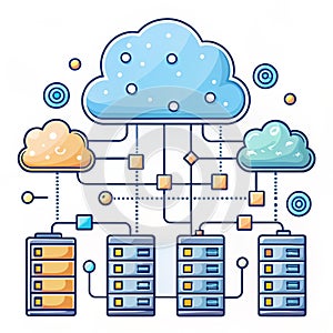 Cloud computing network infrastructure