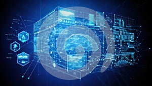 Cloud Computing Network Infrastructure Digital Technology