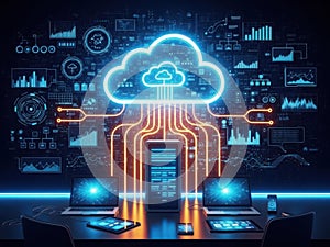 Cloud computing network infrastructure