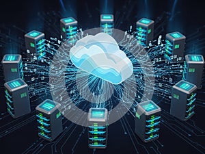 Cloud computing network infrastructure