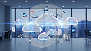 Cloud computing network infrastructure