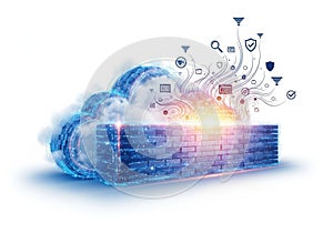 Cloud computing network infrastructure