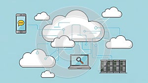 Cloud computing network infrastructure
