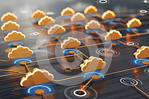 Cloud computing network safe encrypted storage personal data protection verified technology encription security protocol