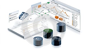 Cloud Computing Network Visualization with Data Storage and Analytics Dashboards