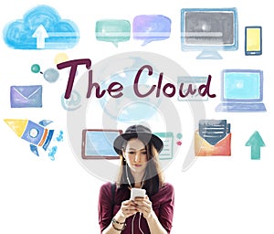 The Cloud Computing Networking Connection Concept