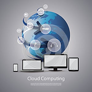 Cloud Computing and Networks Concept