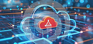 Cloud computing, realizing cloud storage through Internet connection in the quantum field