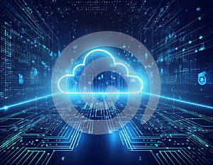 Cloud Computing with Secure Data Transfer, Cybersecurity, and Advanced Network Technology