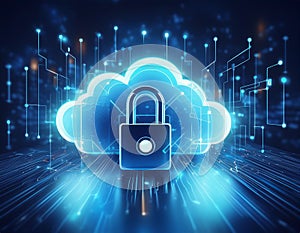 Digital Clock Cloud Computing with Secure Data Transfer, Cybersecurity, and Advanced Network Technology