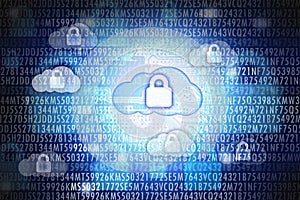 Cloud computing security or data protection