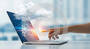 Cloud Computing and Security on Laptop