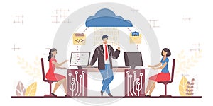 Cloud Computing Segment Business Software Service