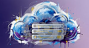 Cloud Computing Server Network