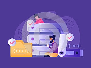 Cloud Computing Services and Online Data Storage