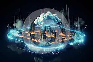 Cloud computing in smart cities advancing wireless internet communication solutions