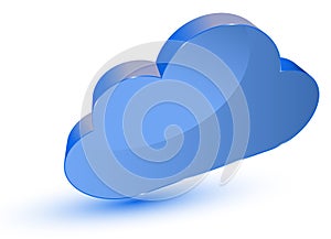 Cloud computing symbol