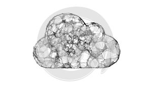 Cloud computing, IT symbol of the cloud technologies