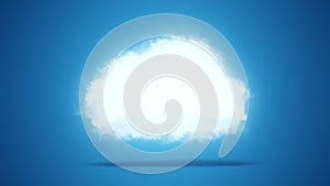 Cloud computing,symbol of IT industry 4K video