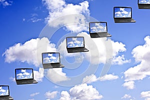 Cloud Computing Technology Concept