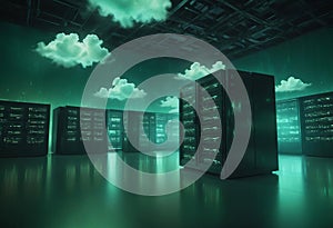 Cloud Computing Technology Concept