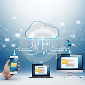Cloud computing technology connecting devices for seamless data access and storage solutions