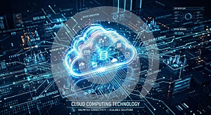 Cloud Computing Technology with Digital Data Network Connections