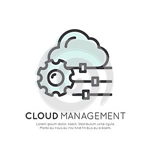 Cloud Computing Technology, Hosting, Cloud Management, Data Security, Server Storage, Api, Mobile and Desktop Memory