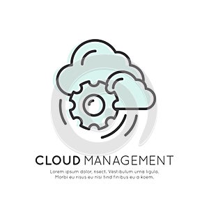 Cloud Computing Technology, Hosting, Cloud Management, Data Security