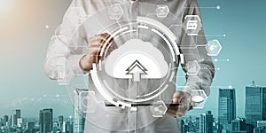 Cloud computing technology and online data storage for global information share