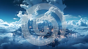 Cloud computing technology, service concept